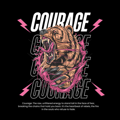 Courage Bear T-Shirt