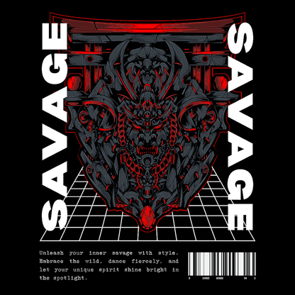 Savage Samurai Hoodie